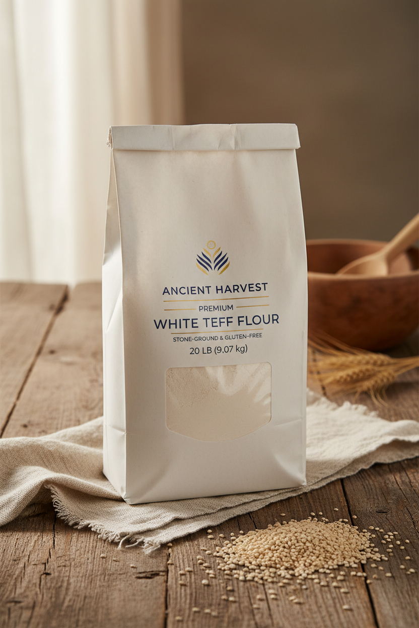WHITE TEFF FOUR 20LB